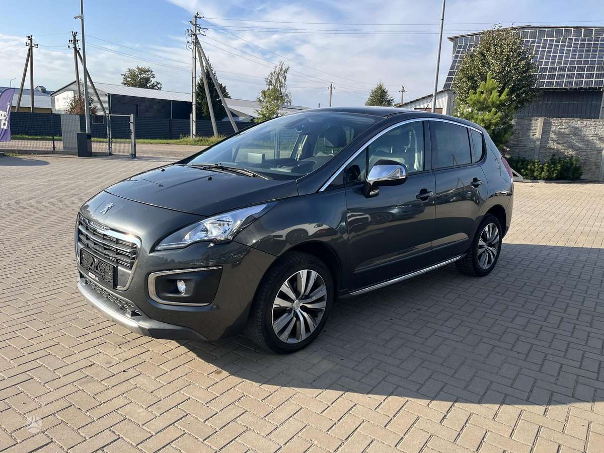 Peugeot 3008 2014 — engine 1600 cm³, 114 HP (84kW)
