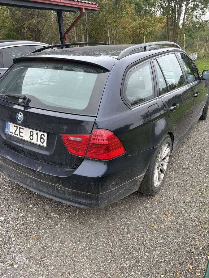 BMW 318 2010 — rear view
