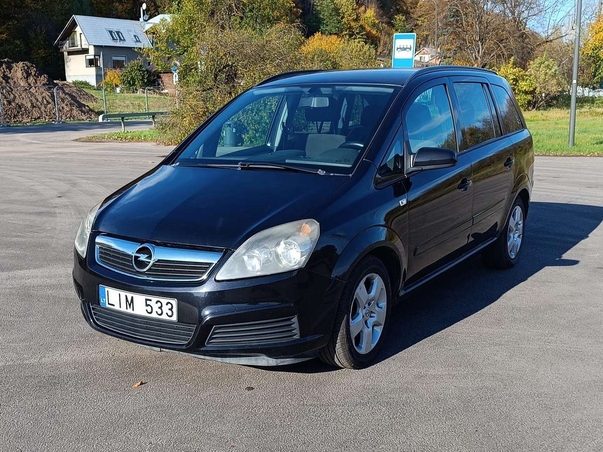 Opel Zafira 2007 — interior