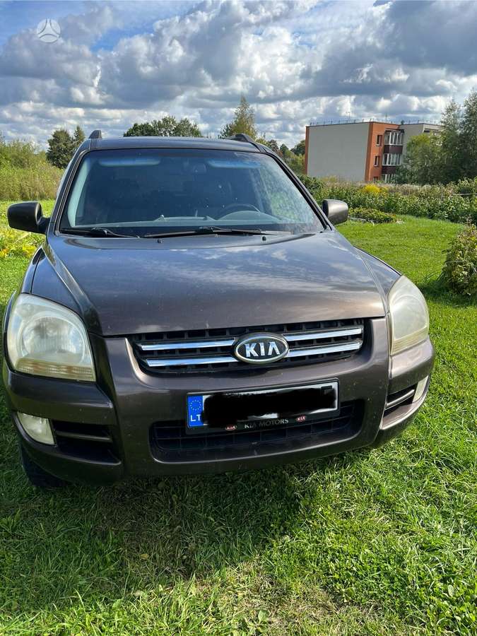 Kia Sportage, 2007 — vehicle for AFU from Europe
