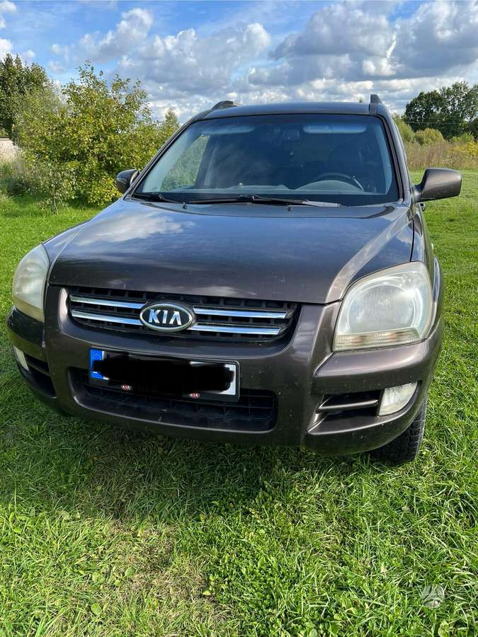 Kia Sportage 2007 — rear view