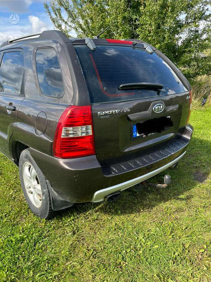 Kia Sportage 2007 — interior