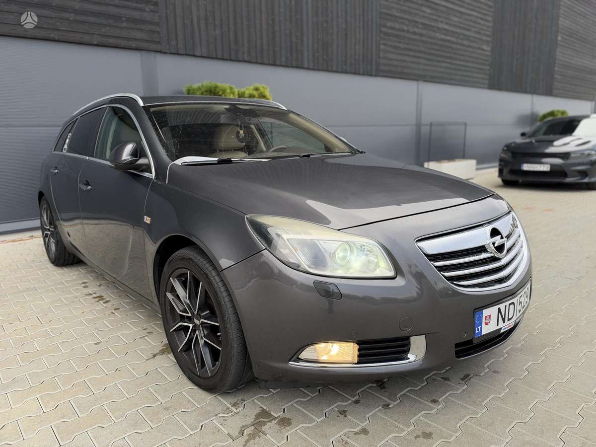 Opel Insignia 2009 — rear view