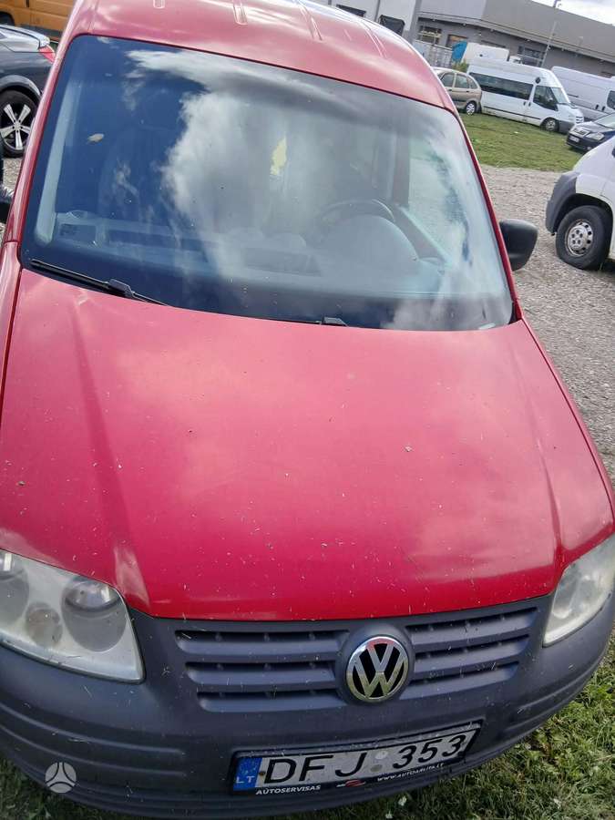 Volkswagen Caddy 2007 — вигляд ззаду
