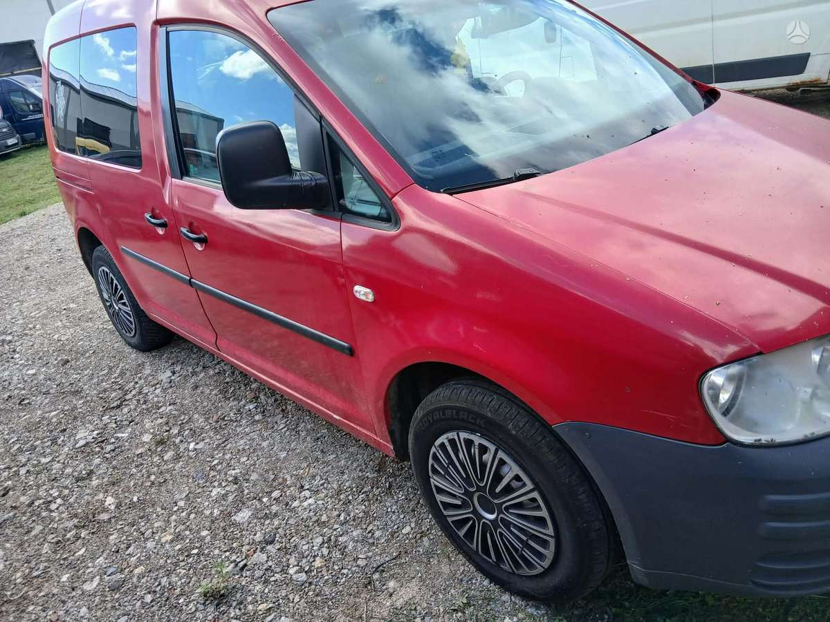 Volkswagen Caddy 2007 — салон