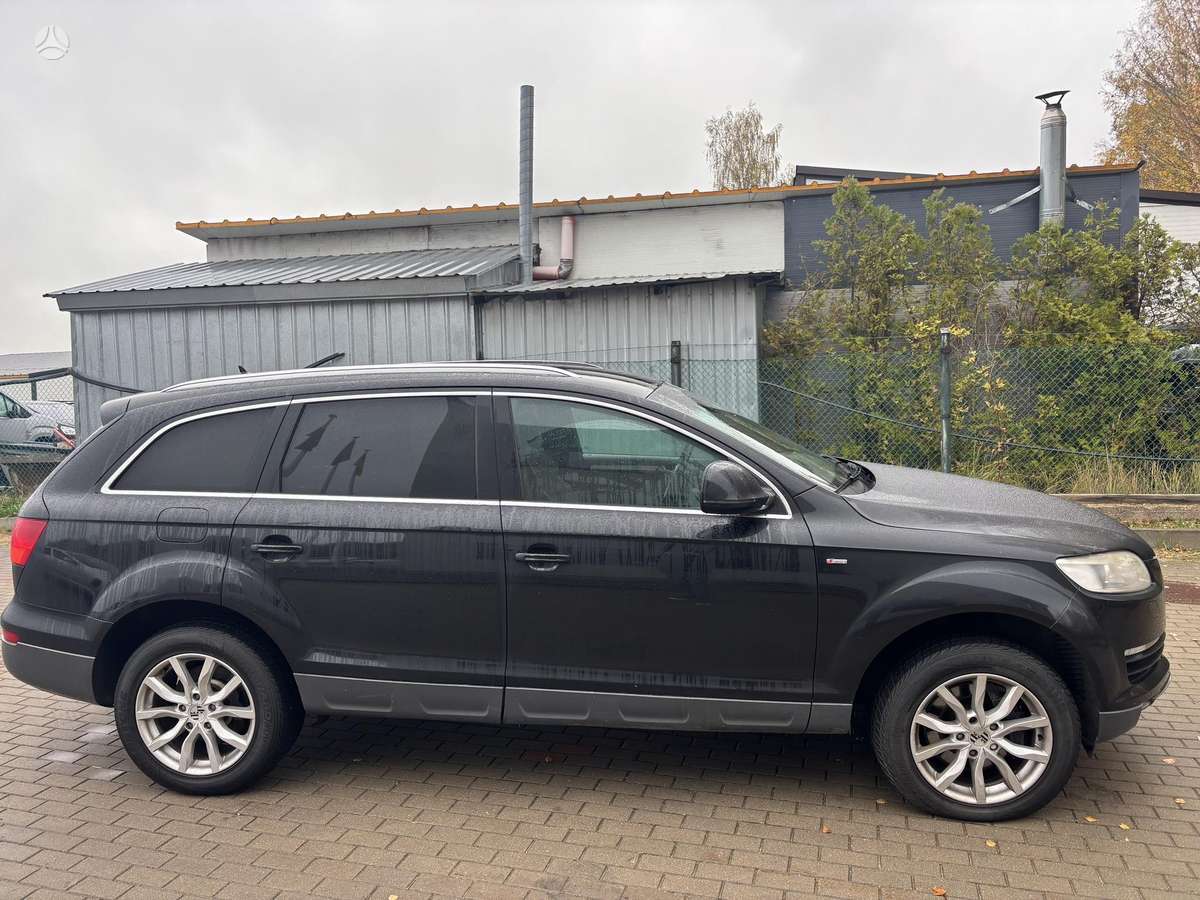 Audi Q7 2007 — rear view