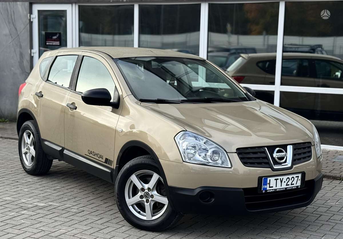 Nissan Qashqai 2007 — вигляд ззаду