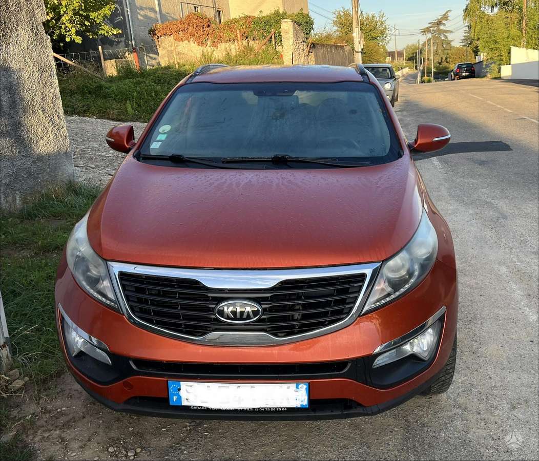 Kia Sportage 2011 — вигляд ззаду