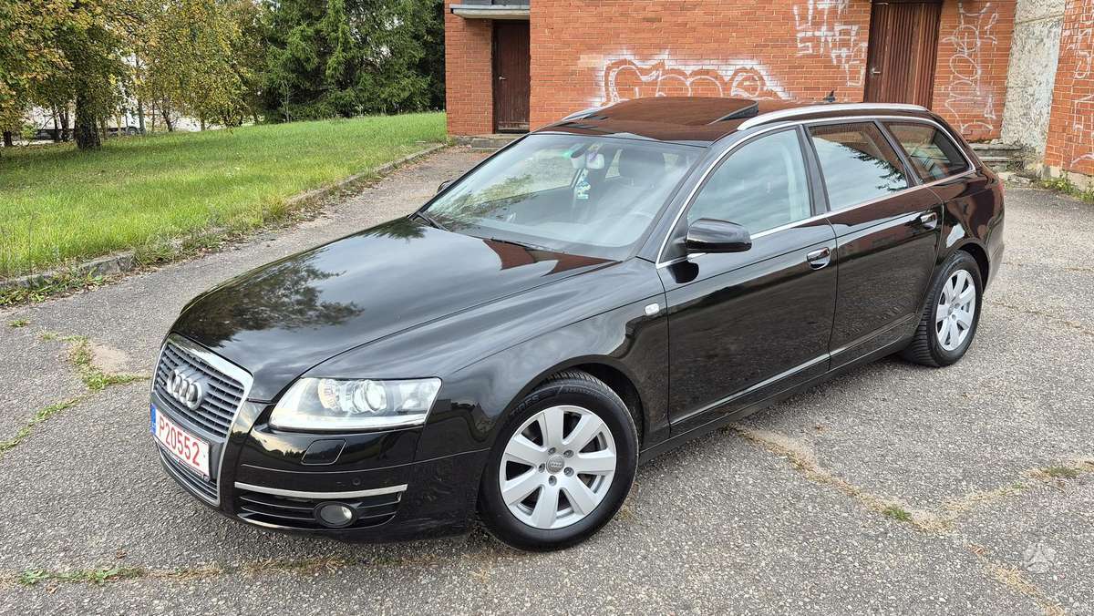 Audi A6 2008 — rear view