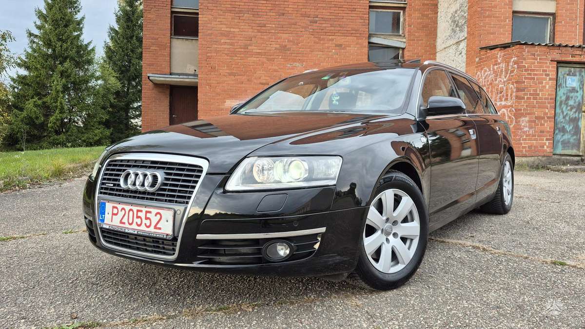 Audi A6 2008 — interior