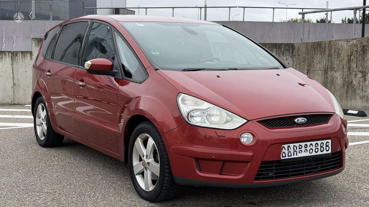Ford S-MAX 2009 — вигляд ззаду