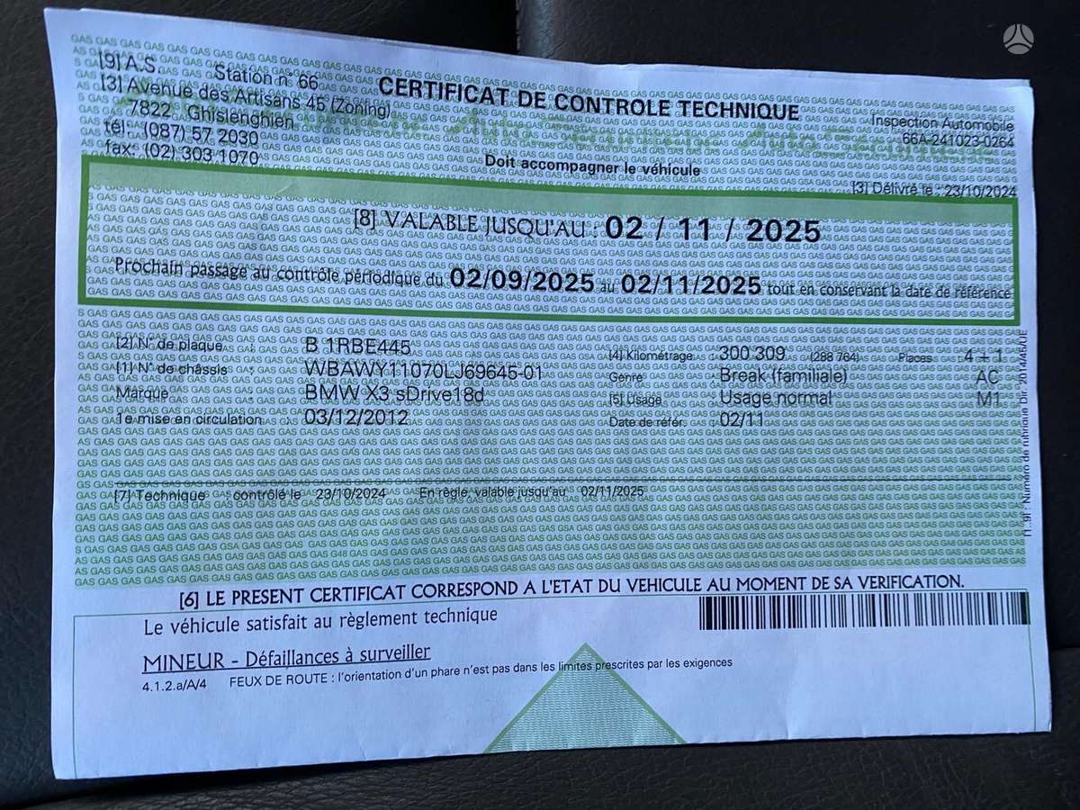 BMW X3 2012 — photo 19