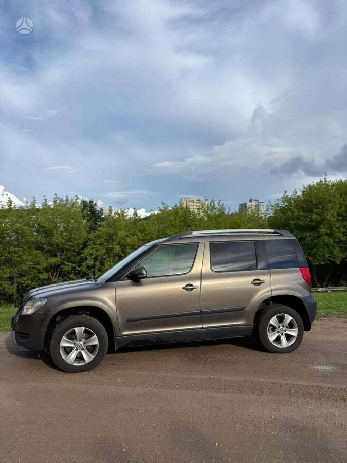 Skoda Yeti 2011 — rear view