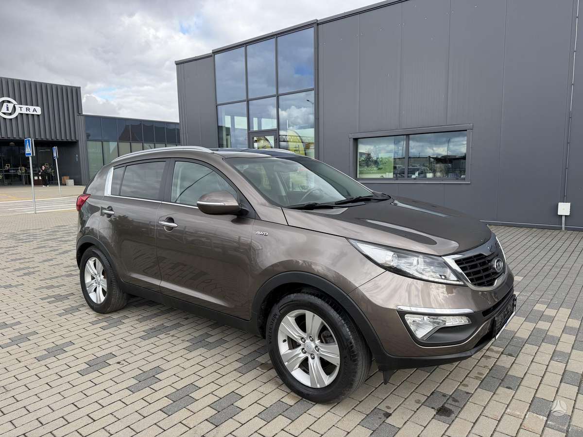 Kia Sportage, 2011 — vehicle for AFU from Europe