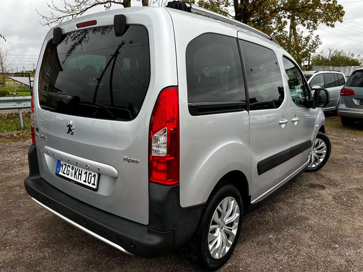 Peugeot Partner 2010 — engine 1560 cm³, 109 HP (80kW)
