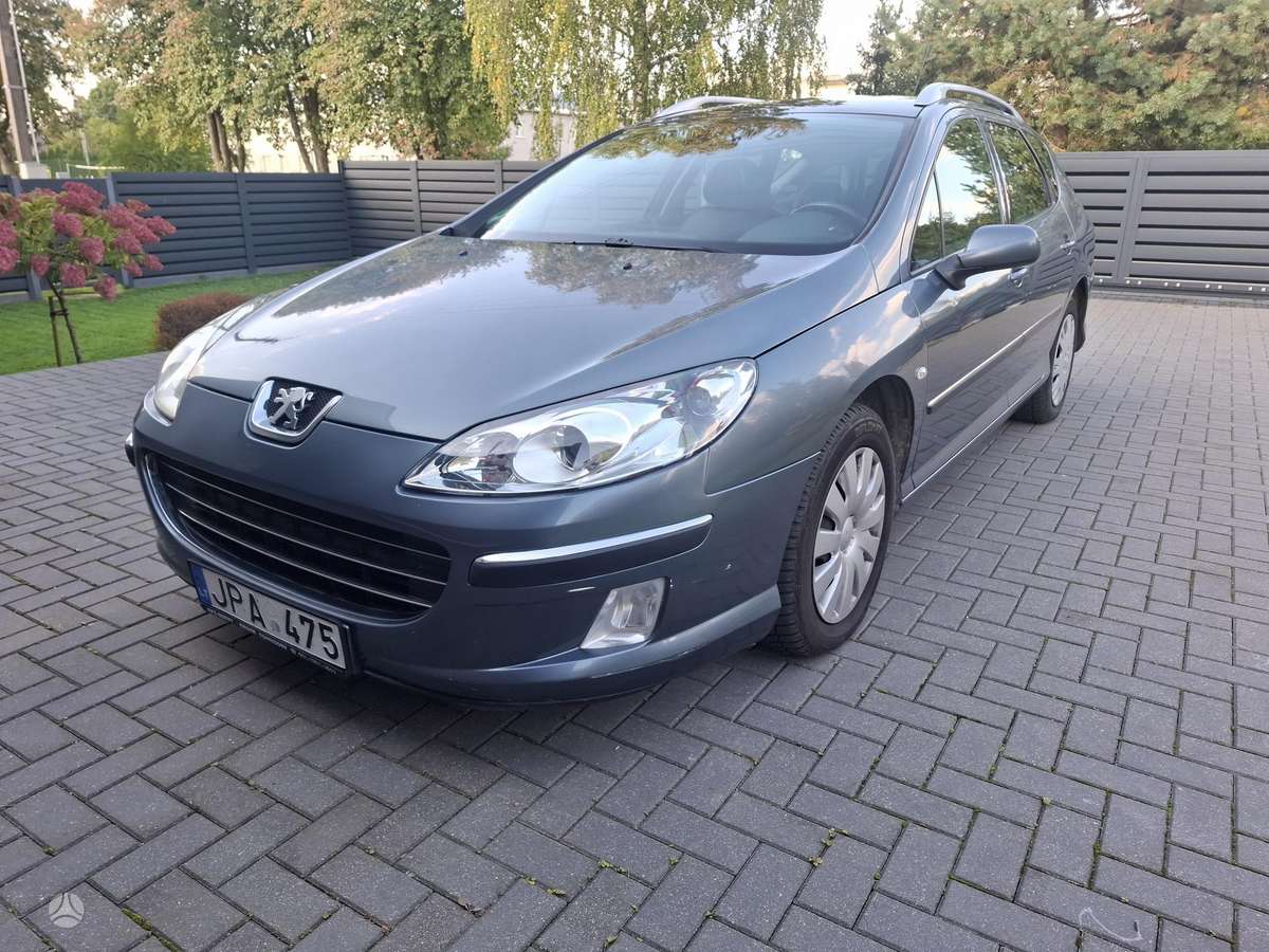 Peugeot 407 2008 — вигляд ззаду