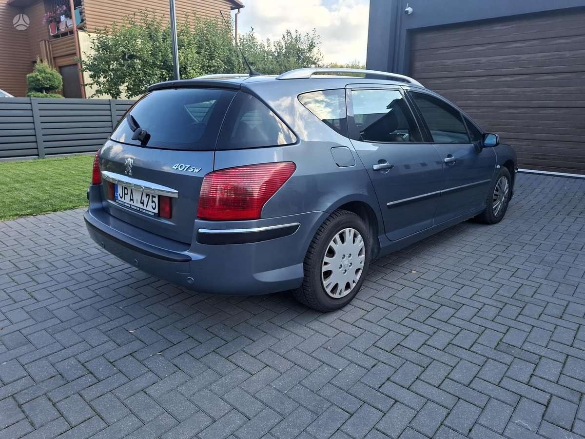 Peugeot 407 2008 — двигун 1997 cm³, 136 HP (100kW)