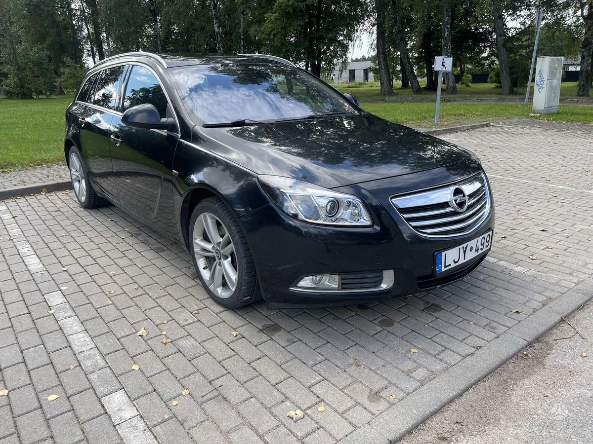 Opel Insignia 2010 — rear view