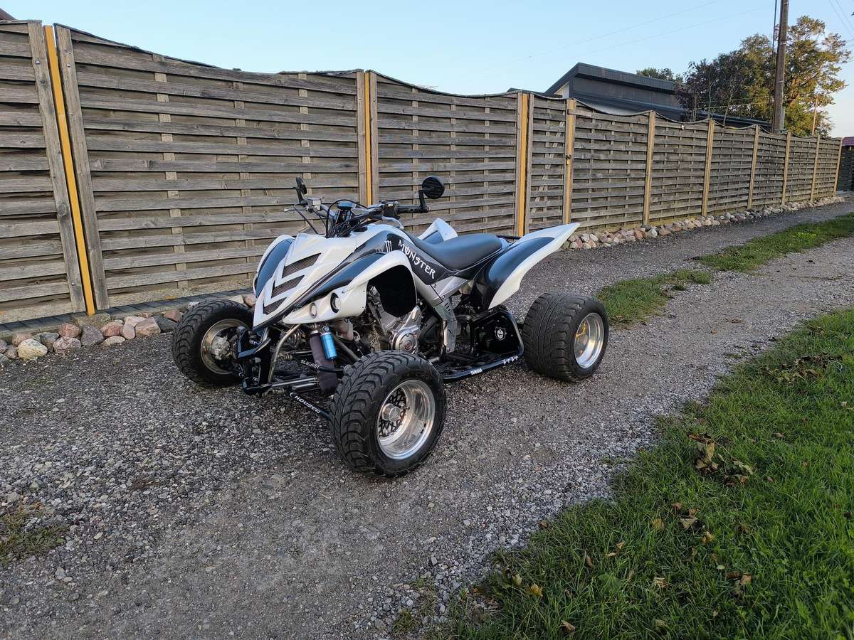 Yamaha Raptor 2006 — rear view