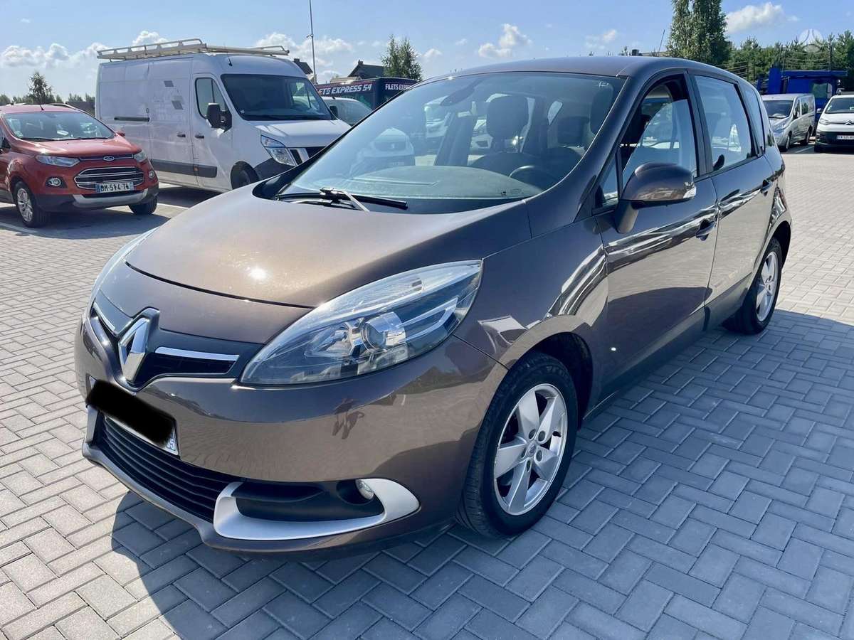 Renault Scenic 2013 — engine 1500 cm³, 110 HP (81kW)