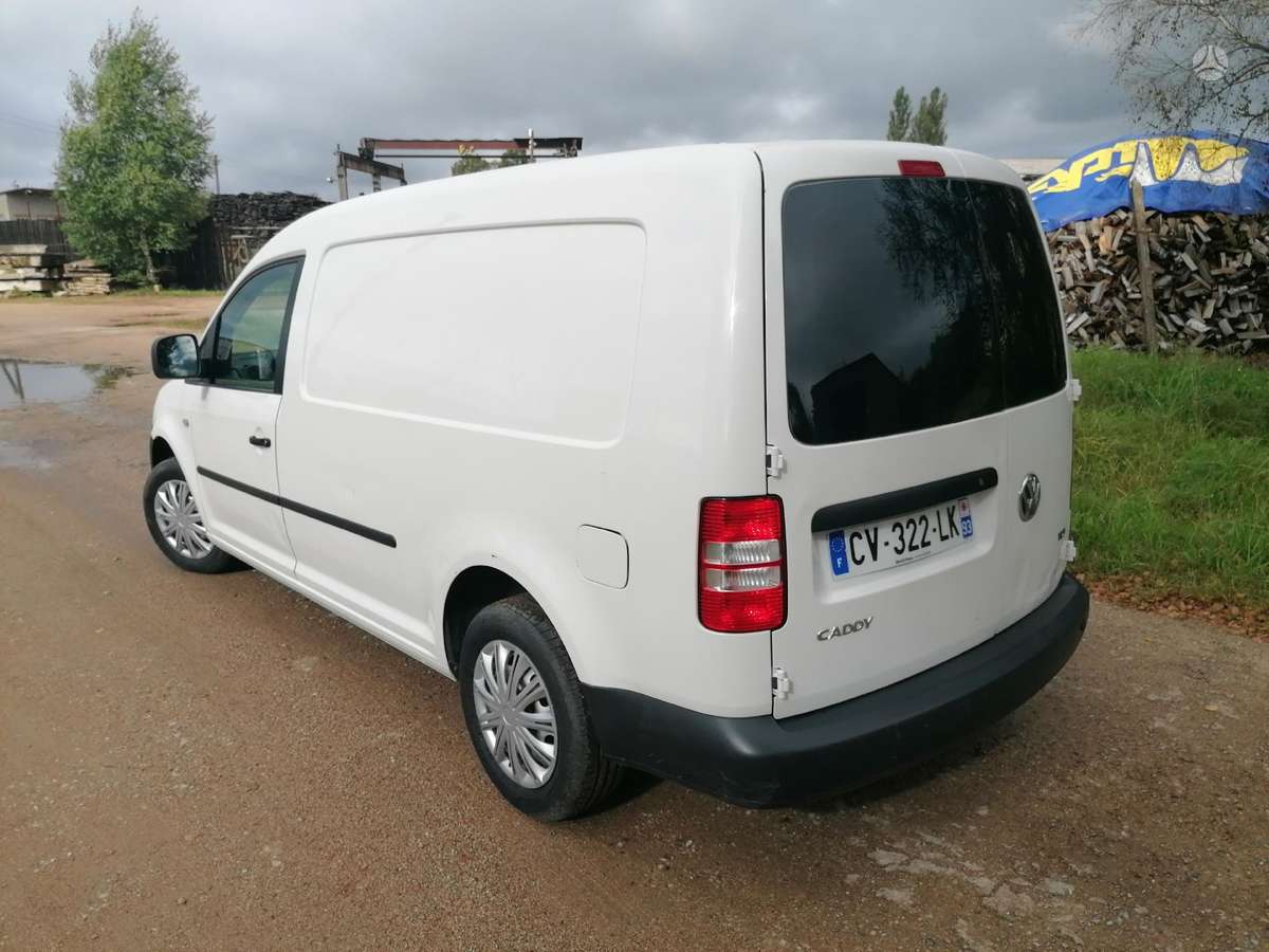Volkswagen Caddy 2013 — engine 1600 cm³, 103 HP (76kW)