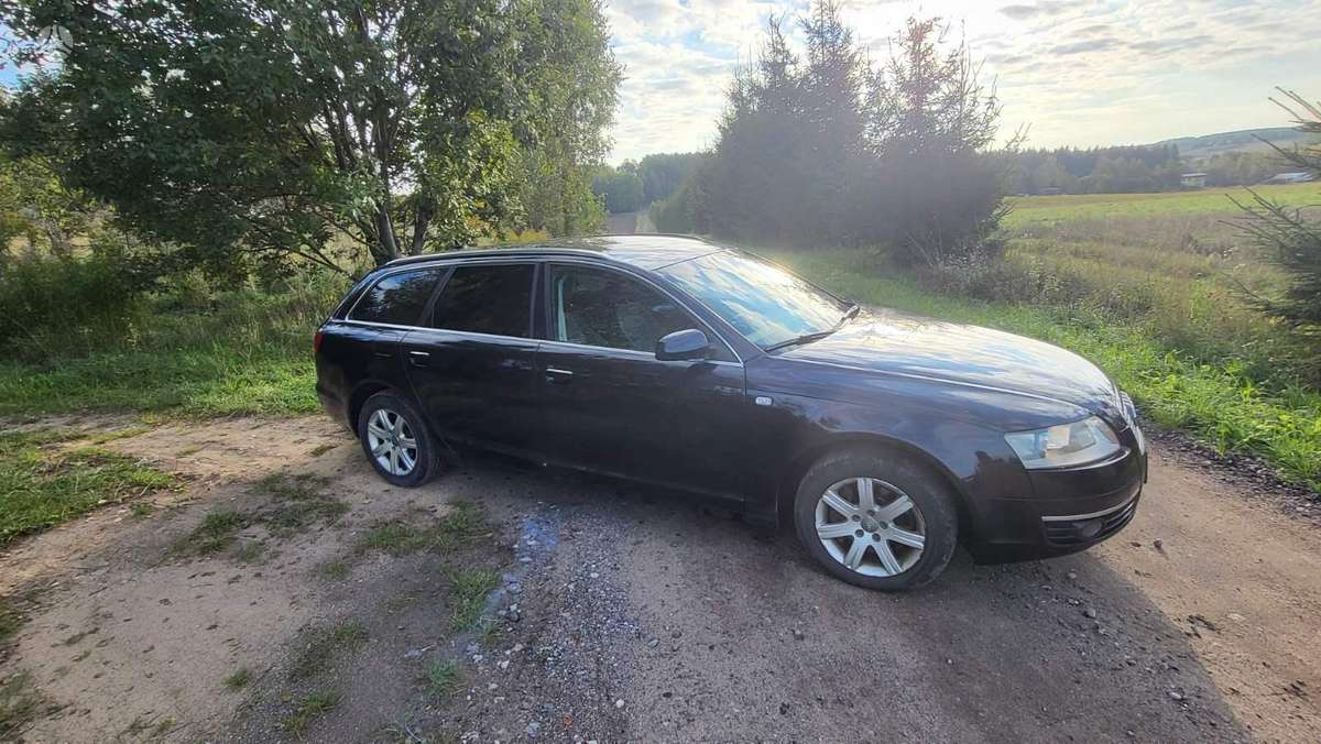 Audi A6 2007 — вигляд ззаду