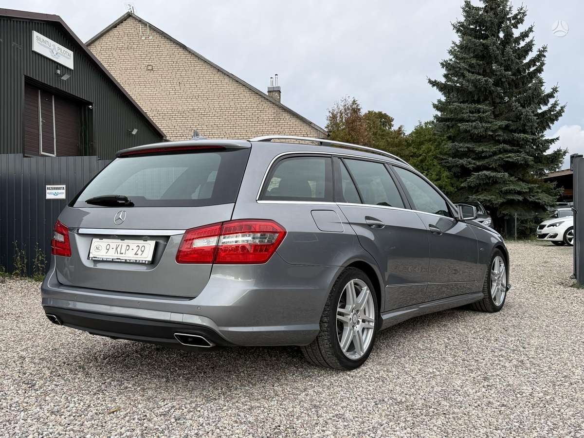 Mercedes-Benz E250 2012 — engine 2143 cm³, 204 HP (150kW)