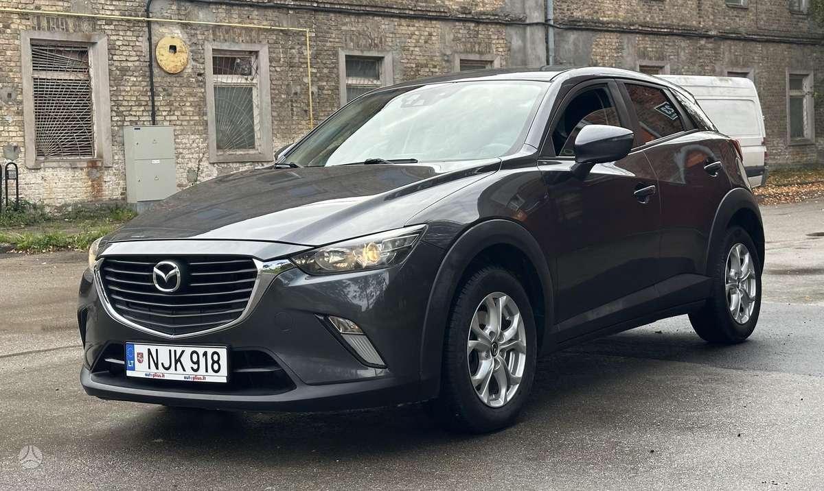 Mazda CX-3 2015 — interior