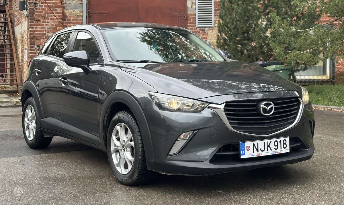 Mazda CX-3 2015 — engine 1499 cm³, 105 HP (77kW)