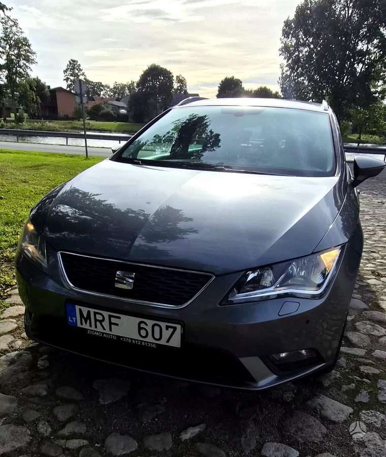 Seat Leon 2014 — rear view