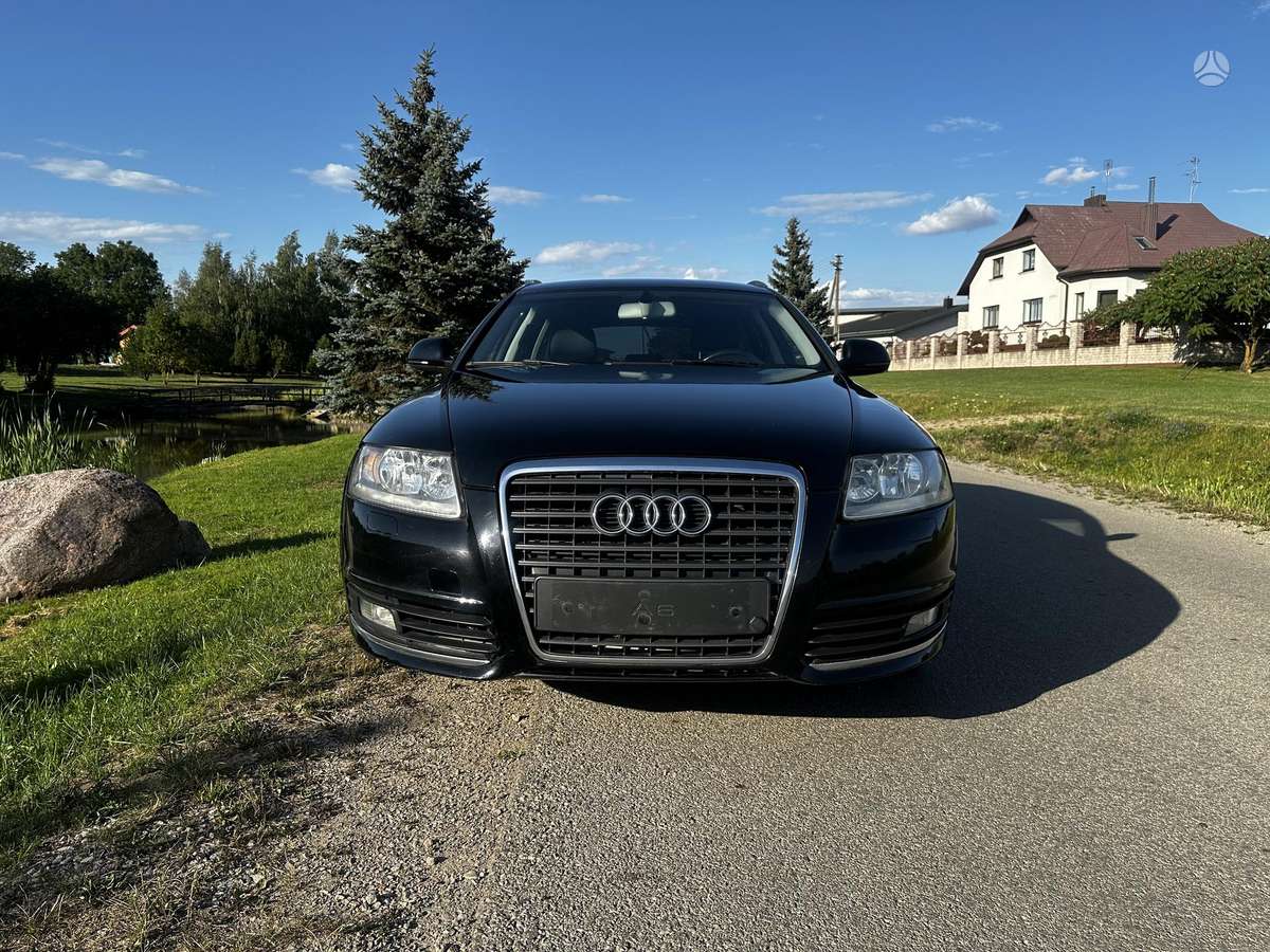Audi A6 2010 — rear view