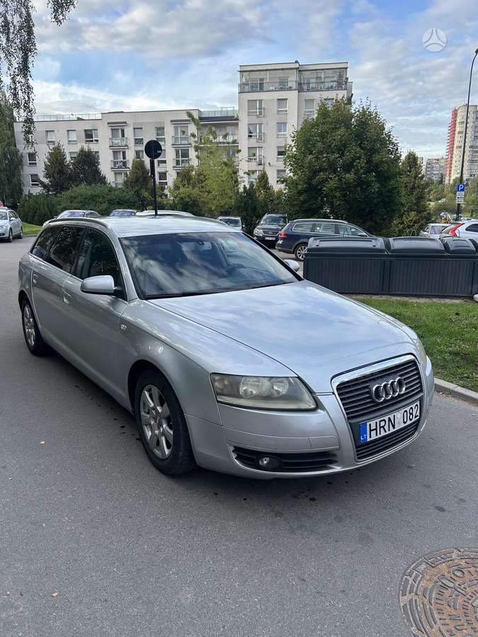 Audi A6 2007 — rear view