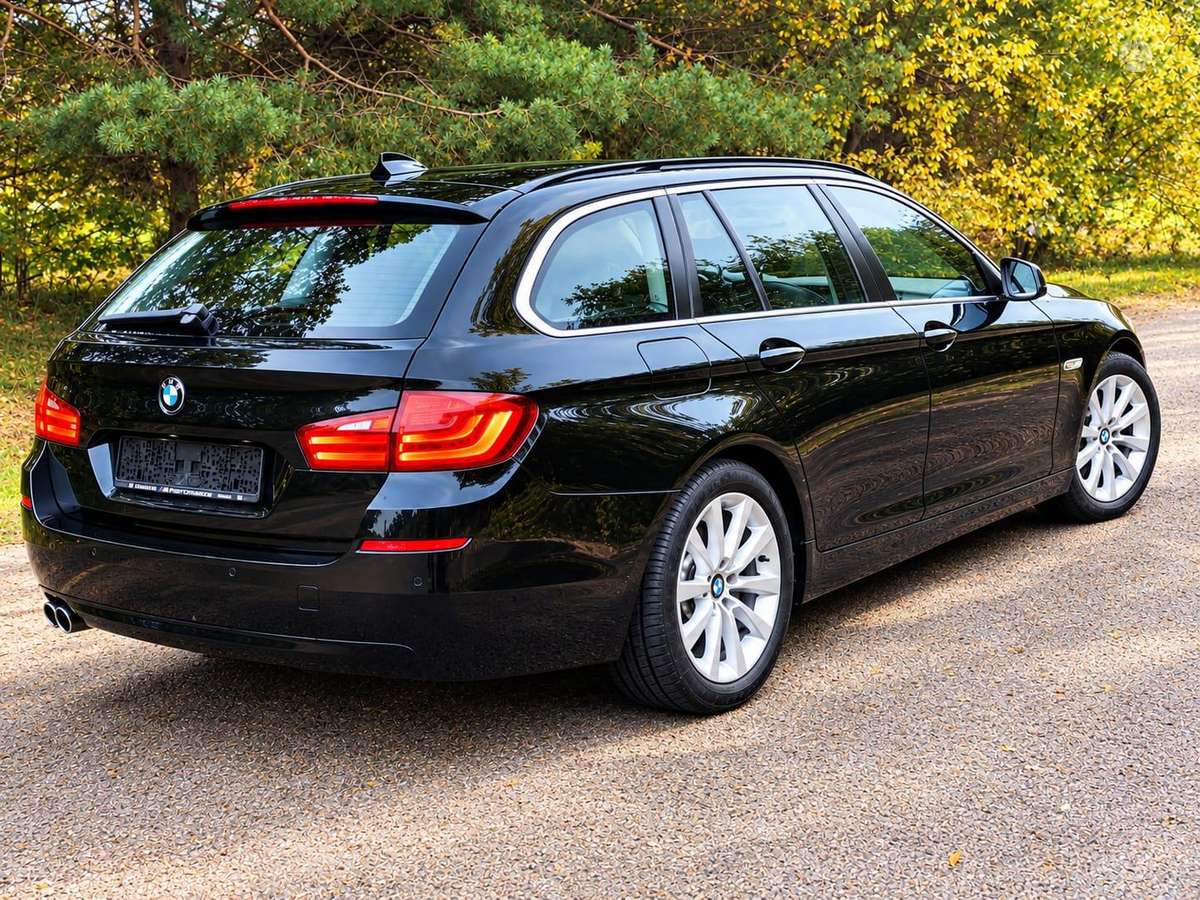 BMW 525 2012 — rear view