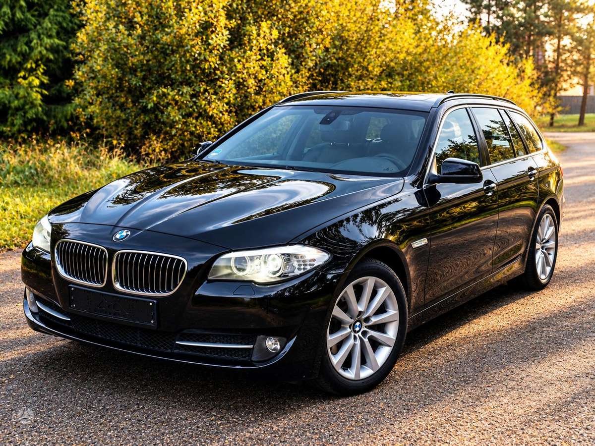 BMW 525 2012 — interior