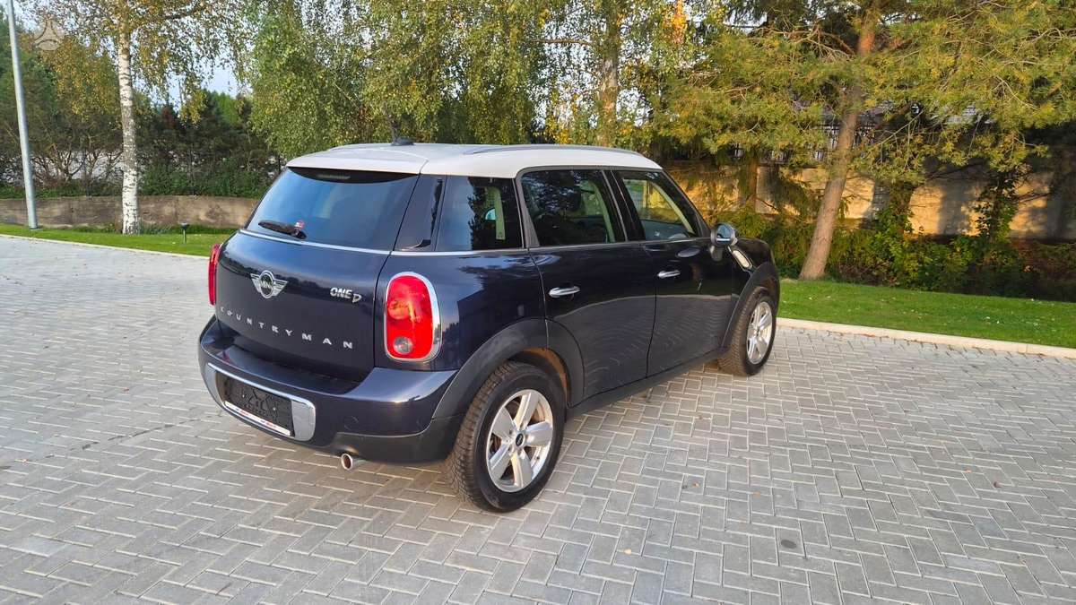 Mini Countryman 2014 — салон