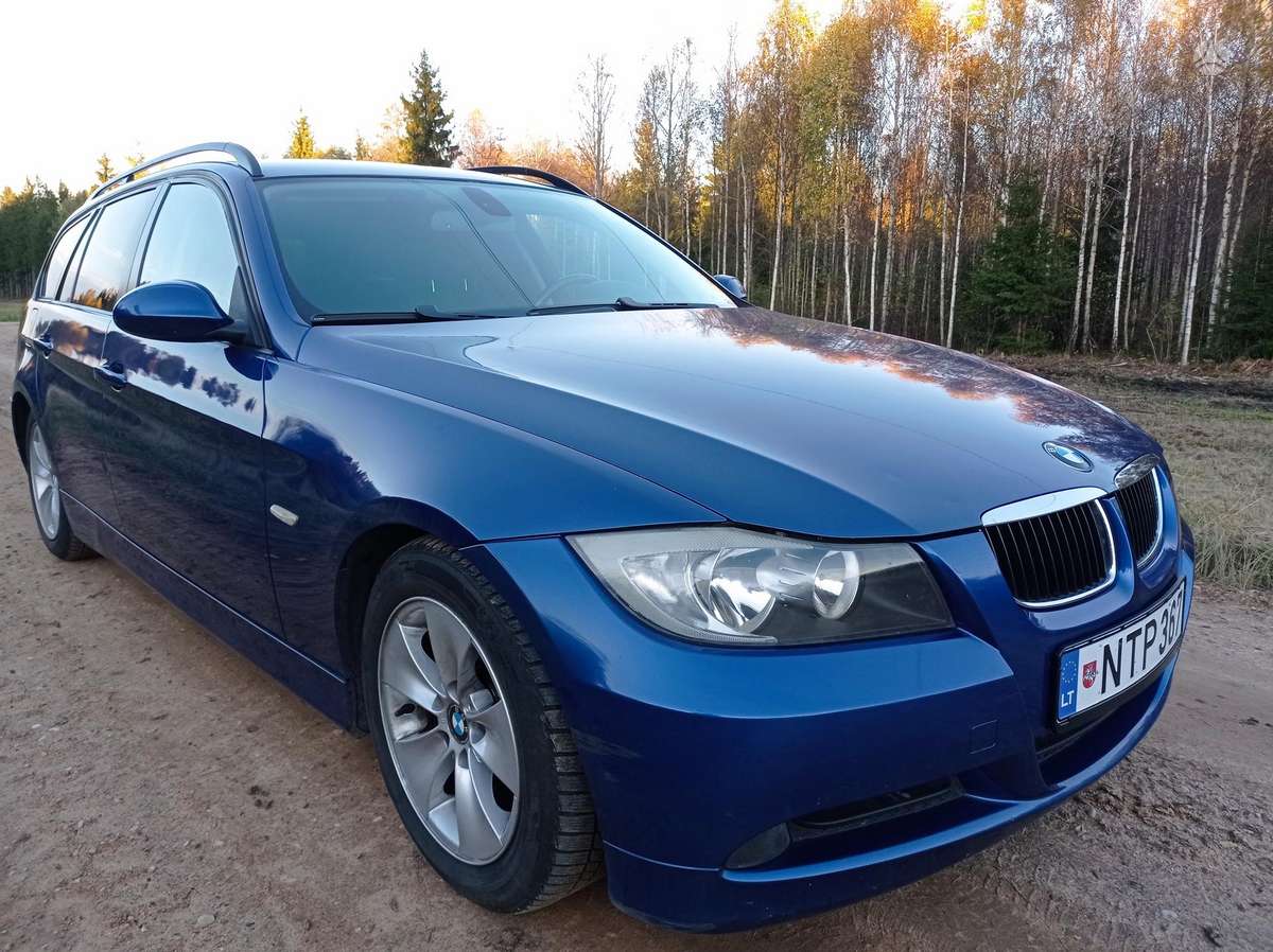 BMW 318 2008 — вигляд ззаду