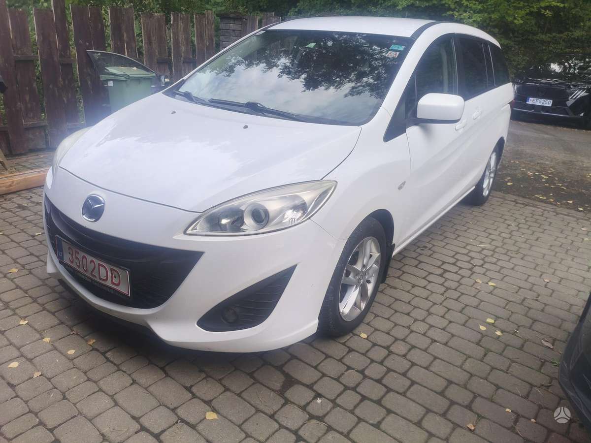 Mazda 5 2011 — rear view