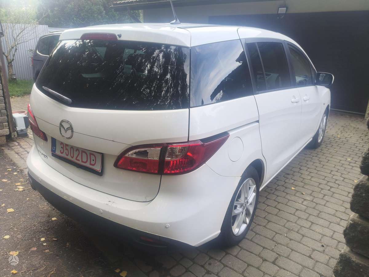 Mazda 5 2011 — engine 1560 cm³, 116 HP (85kW)