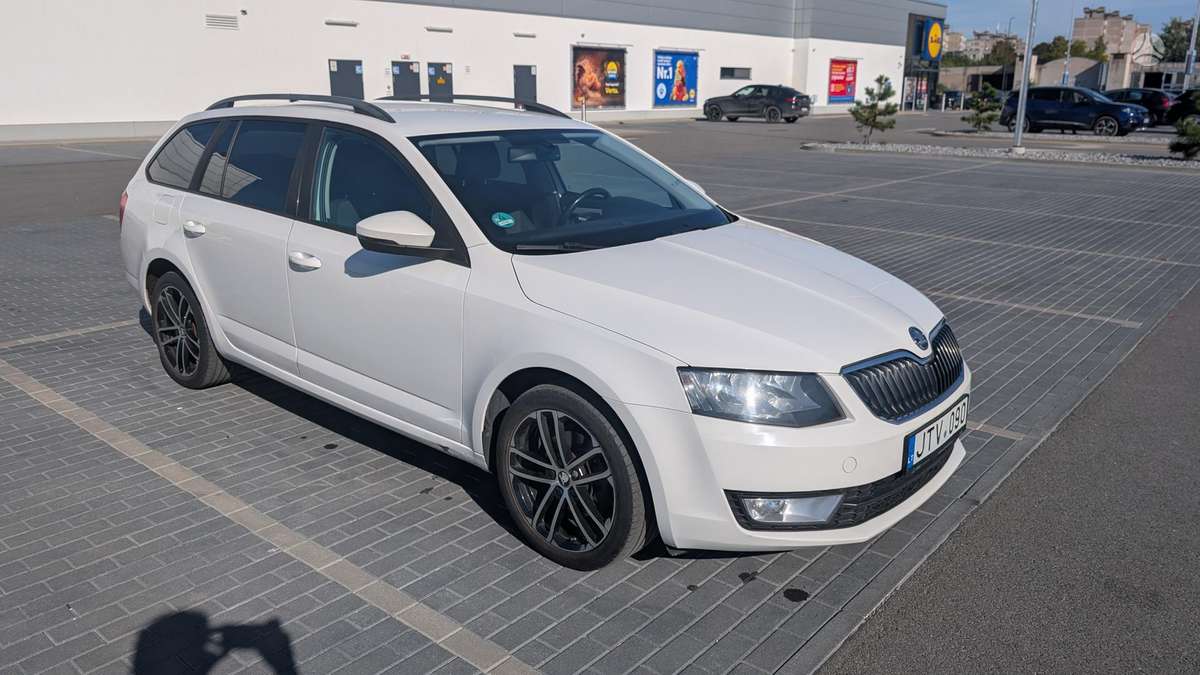 Skoda Octavia 2014 — вигляд ззаду