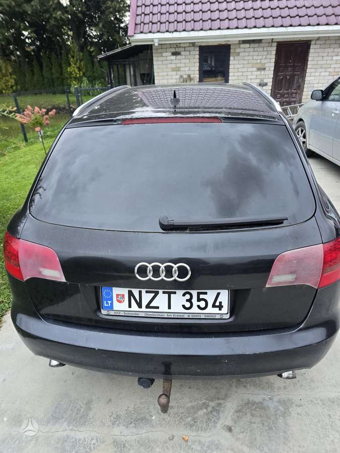 Audi A6 2006 — rear view