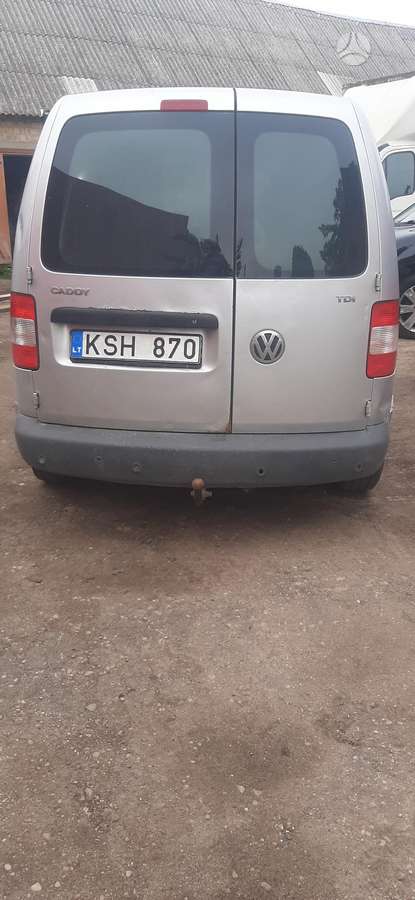 Volkswagen Caddy 2009 — вигляд ззаду