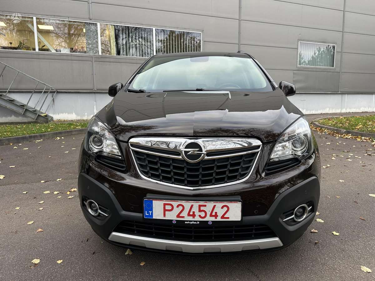 Opel Mokka 2013 — вигляд ззаду