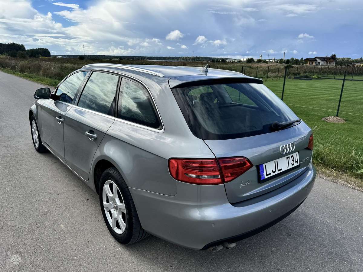 Audi A4 2009 — engine 1968 cm³, 120 HP (88kW)