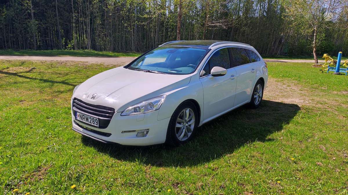 Peugeot 508 2014 — rear view