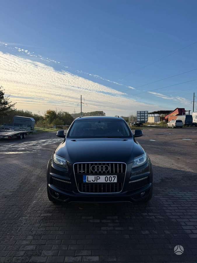 Audi Q7 2010 — вигляд ззаду