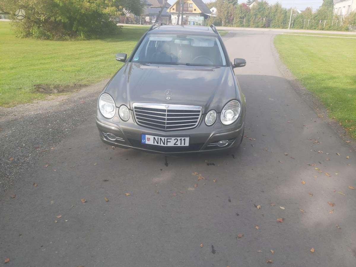 Mercedes-Benz E220 2008 — rear view