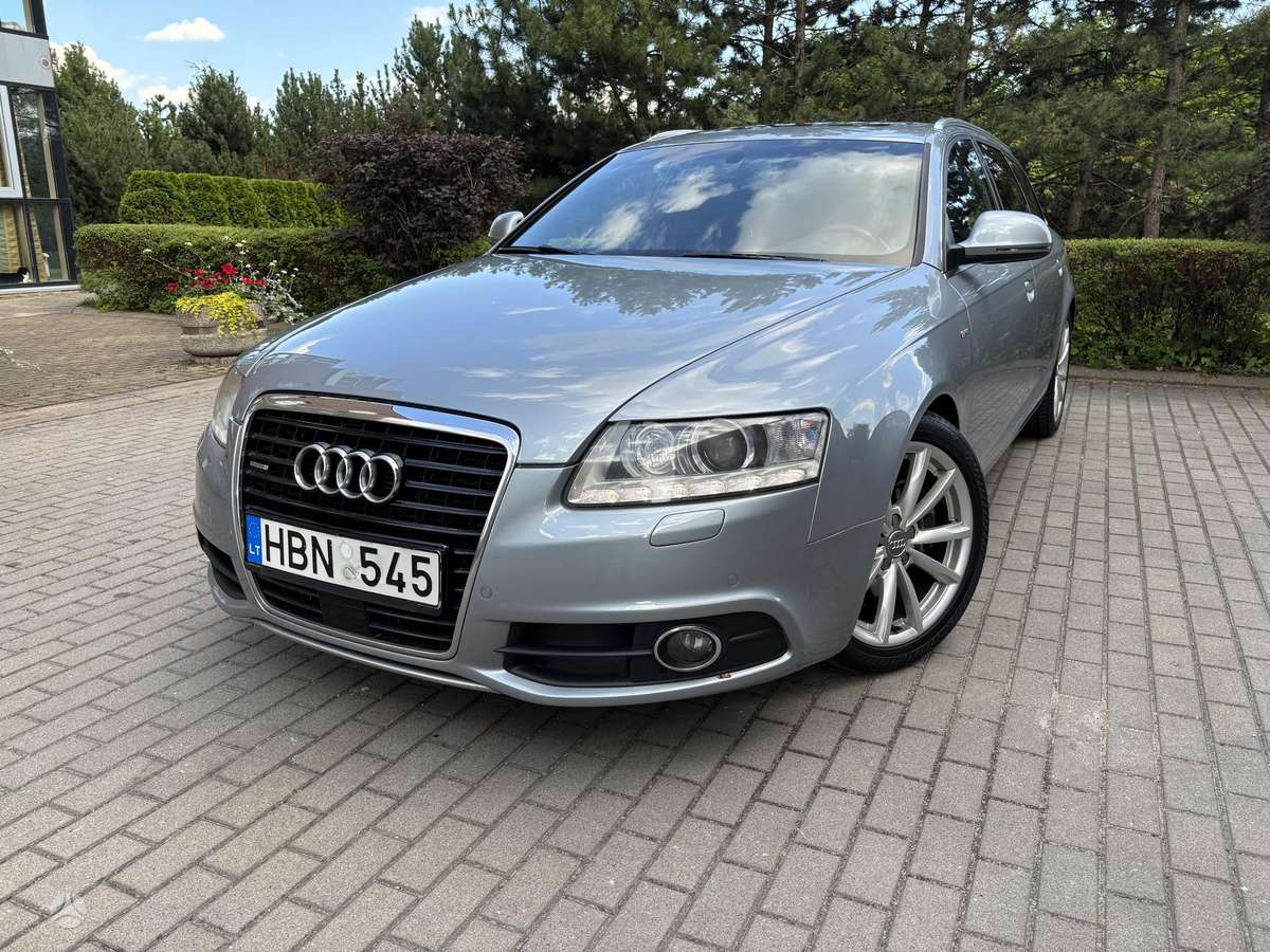 Audi A6 2010 — rear view
