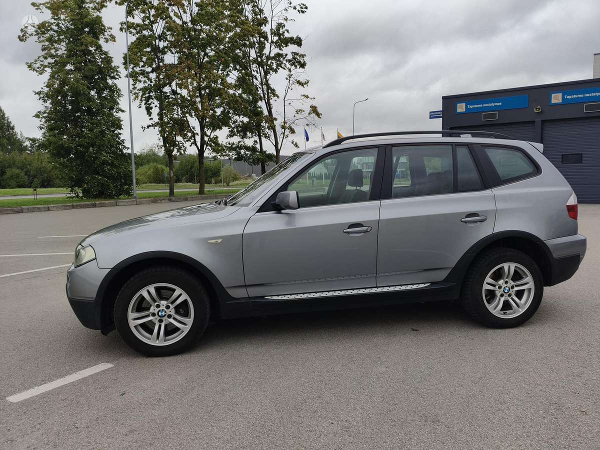 BMW X3 2007 — rear view