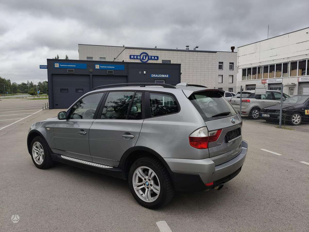 BMW X3 2007 — engine 1995 cm³, 150 HP (110kW)