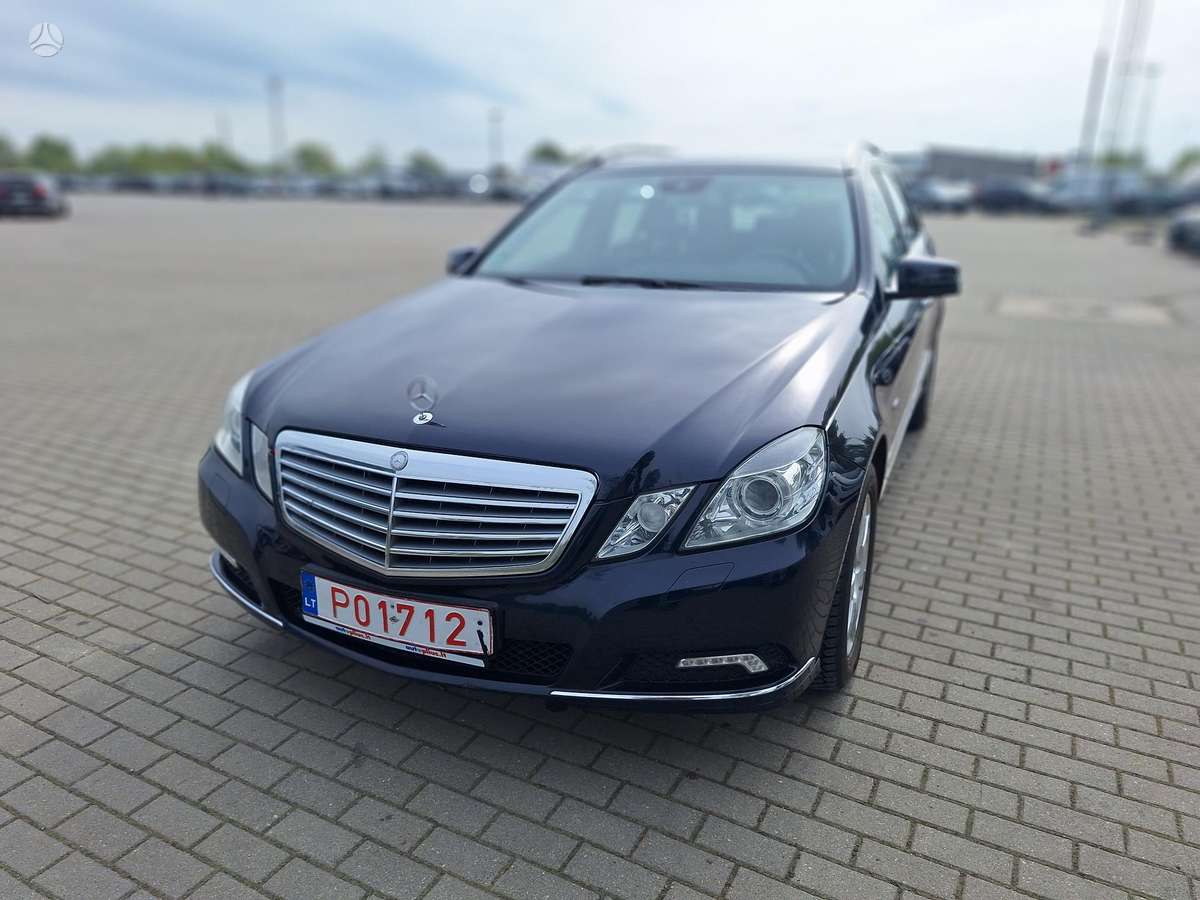 Mercedes-Benz E220 2010 — rear view